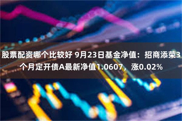 股票配资哪个比较好 9月23日基金净值：招商添荣3个月定开债A最新净值1.0607，涨0.02%